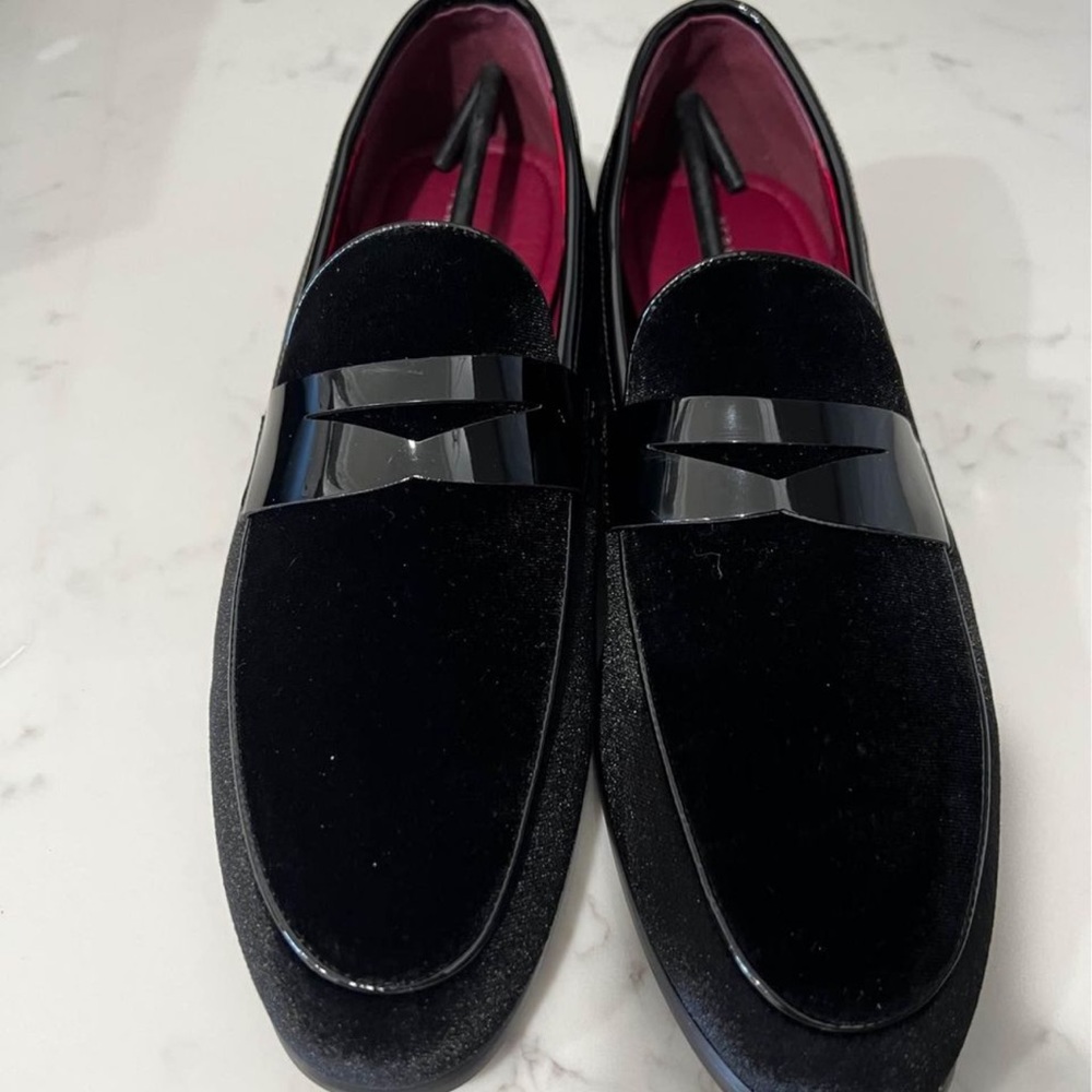 Velvet Loafer Perry Ellis Size 9
